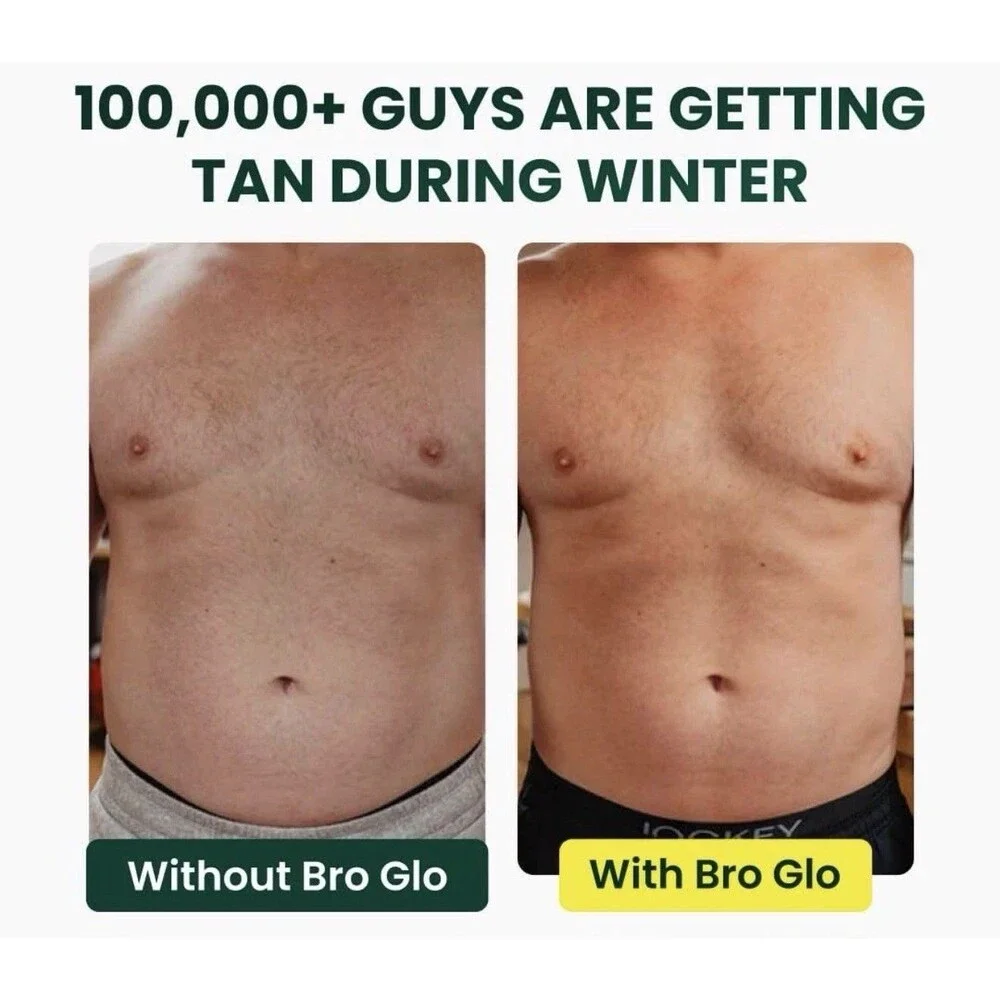 Bro Glo Self Tanner for The Boys - Quick 6.76 Fl Oz (Pack of 1), Bronze